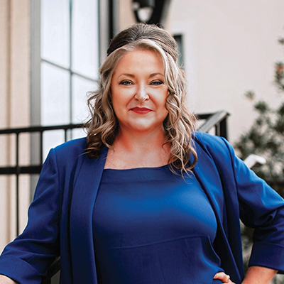 Dyan Schnaars in connection with Women in Business spread in Acadiana Profile magazine in April 2023